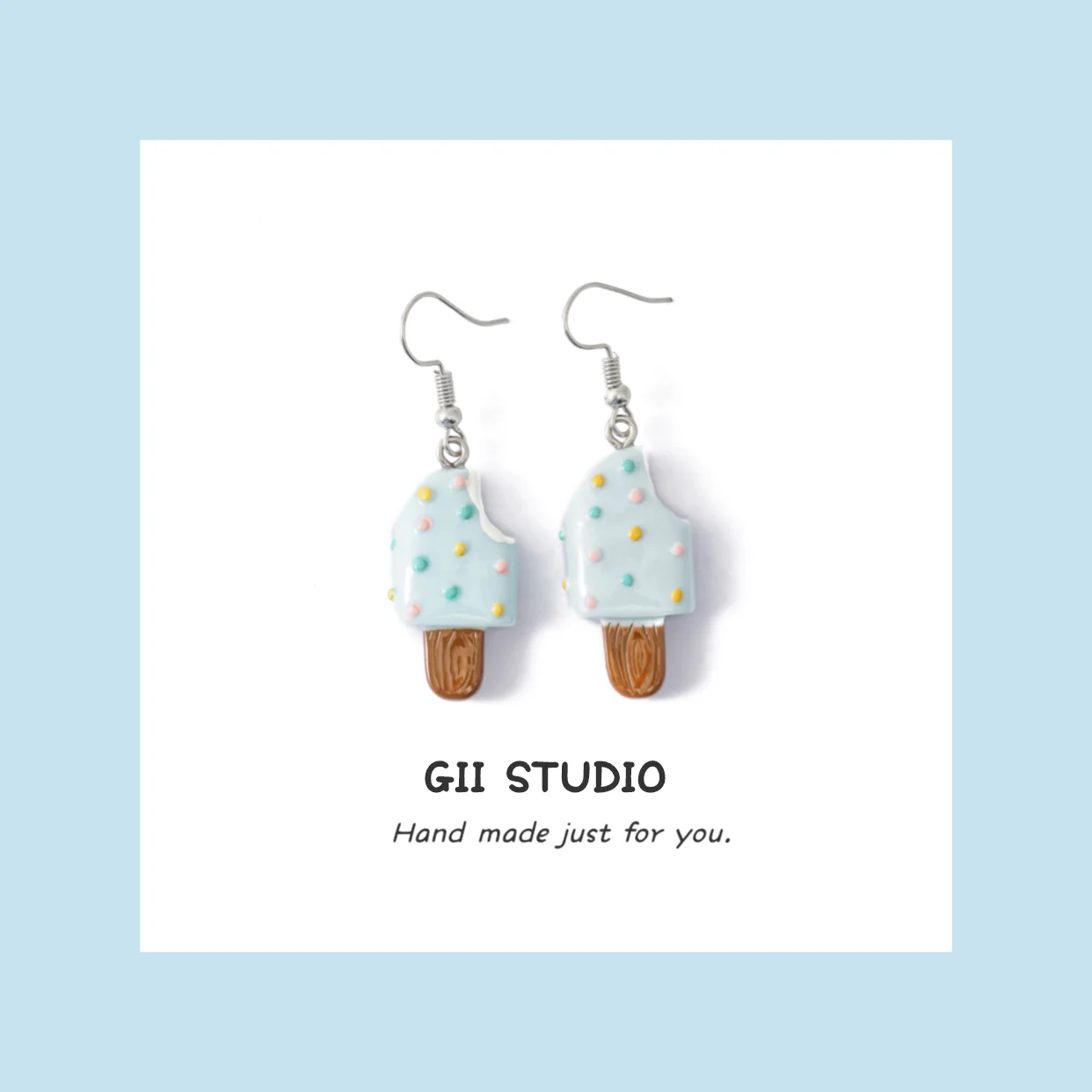 Gii Sweet Popstick Food Earrings Handmade Cute Earrings 2021 Trend for Women Girls Style Anti-allergy Unique Dangle Earring
Gii Sweet Popstick Food Earrings Handmade Cute Earrings 2021 Trend for Women Girls Style Anti-allergy Unique Dangle Earring