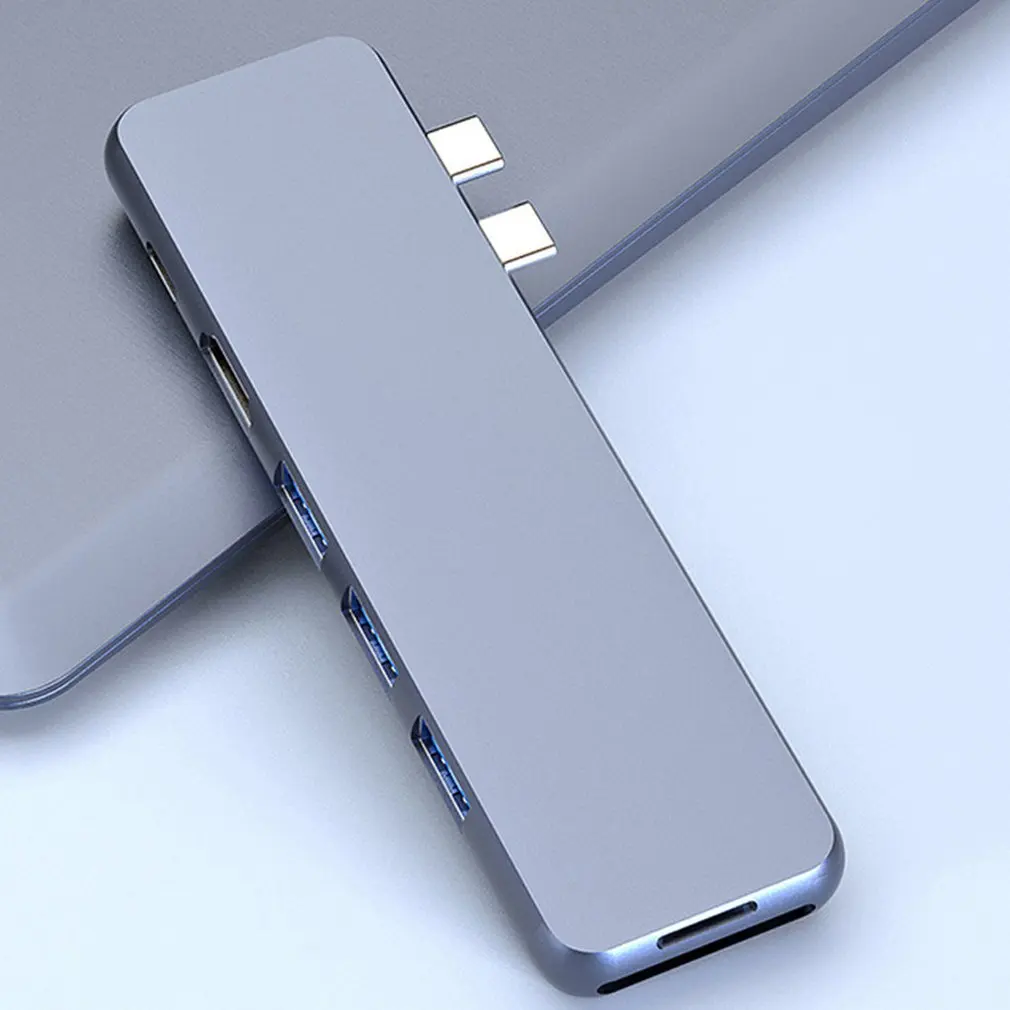 USB C Hub Dock For Macbook Pro Security Digital TF Card Readers Dual HDMI-compatible PD Multi USB Hub Type C Adapter Splitter
USB C Hub Dock For Macbook Pro Security Digital TF Card Readers Dual HDMI-compatible PD Multi USB Hub Type C Adapter Splitter
