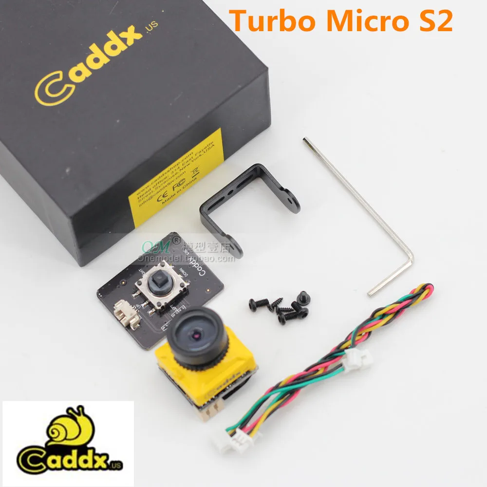 D./ Caddx Turbo Micro S2 1 8 мм FPV камера 4: 3 PAL/NTSC НОВЫЙ CCD датчик с ультра низкой задержкой для