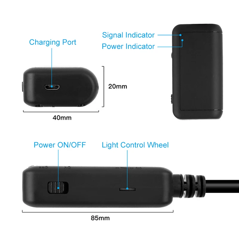 5.0MP 5.5mm Lens HD Wifi Endoscope Camera USB Wireless Inspection Borescope 2m/10m Hard Wire For iOS Android Smartphones
5.0MP 5.5mm Lens HD Wifi Endoscope Camera USB Wireless Inspection Borescope 2m/10m Hard Wire For iOS Android Smartphones