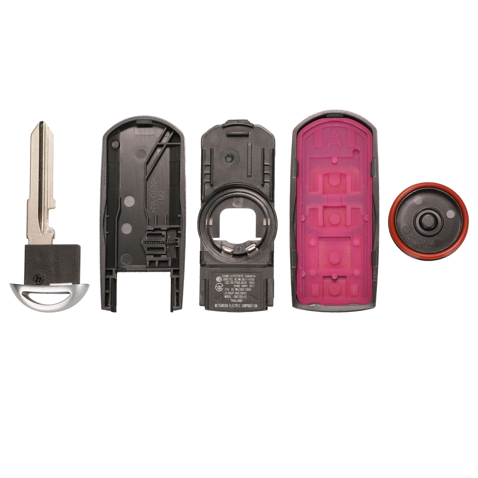 Bilchave 10pcs 3/4 Buttons Remote Smart Key Shell For Mazda X-5 Summit Axela Atenza M3 M6 M2 CX-7 CX-9 With Uncut Key Blade
Bilchave 10pcs 3/4 Buttons Remote Smart Key Shell For Mazda X-5 Summit Axela Atenza M3 M6 M2 CX-7 CX-9 With Uncut Key Blade