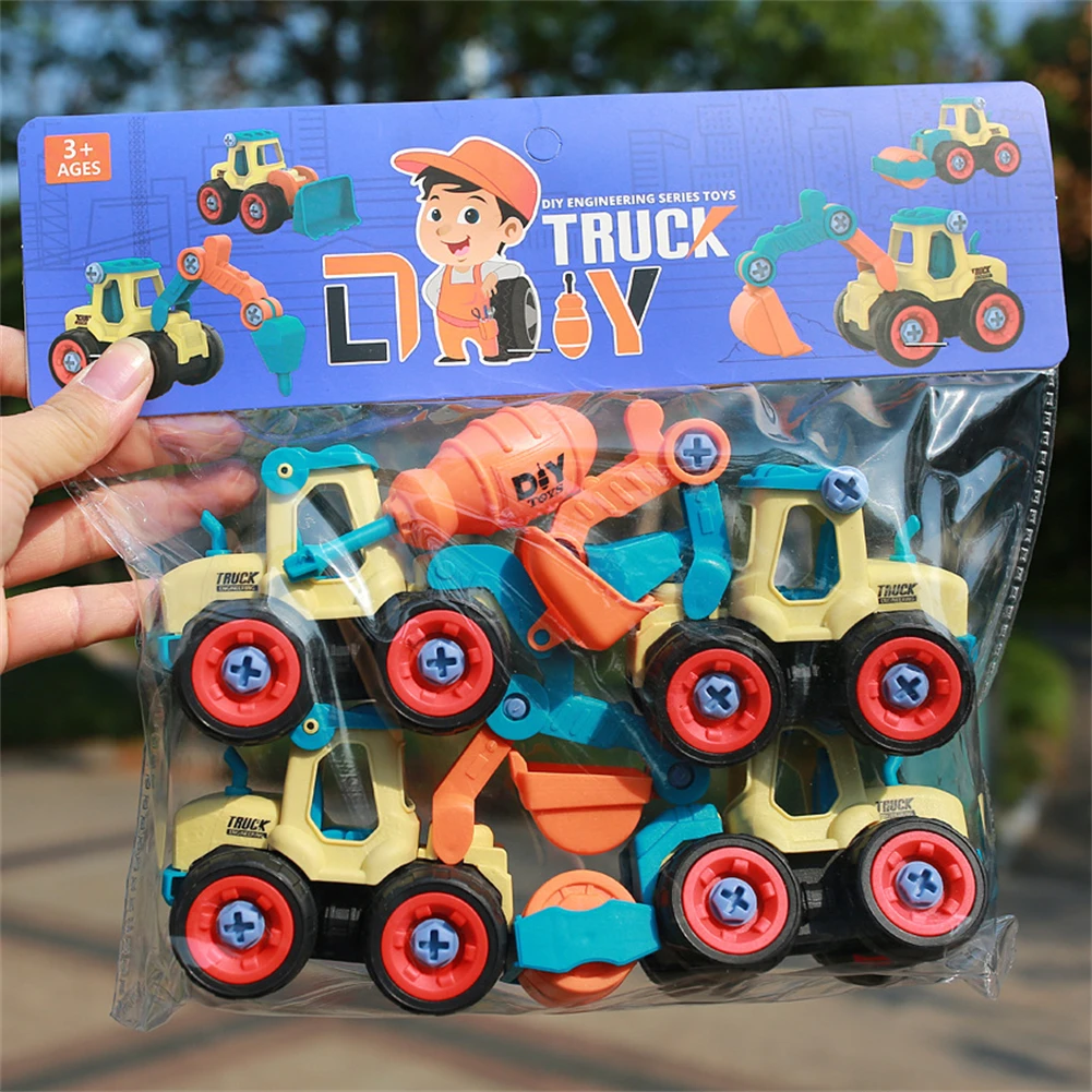 Creative Engineering Vehicle Building Block Toy Sturdy and Playable Color-contrasting Plastic Building Block Educational Game
Creative Engineering Vehicle Building Block Toy Sturdy and Playable Color-contrasting Plastic Building Block Educational Game