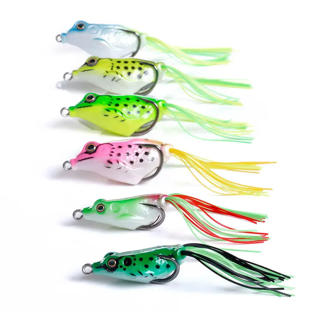 18pcs Soft Frog Lure set Top Water Floating Fishing Bait Swimbait Bionic Lures Plastic Crankbait Saltwater Freshwater
18pcs Soft Frog Lure set Top Water Floating Fishing Bait Swimbait Bionic Lures Plastic Crankbait Saltwater Freshwater