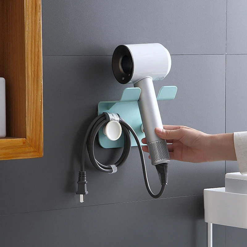 Bathroom Hair Dryer Rack Toilet Hair Dryer Storage Rack Wall-Mounted Hair Dryer Bracket Rack Free Punching
Bathroom Hair Dryer Rack Toilet Hair Dryer Storage Rack Wall-Mounted Hair Dryer Bracket Rack Free Punching