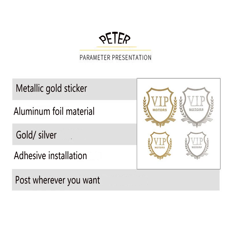 Exquisite Car Sticker wheat spike-shaped high-grade aluminum foil material With Logo for renault clio /Renault
Exquisite Car Sticker wheat spike-shaped high-grade aluminum foil material With Logo for renault clio /Renault