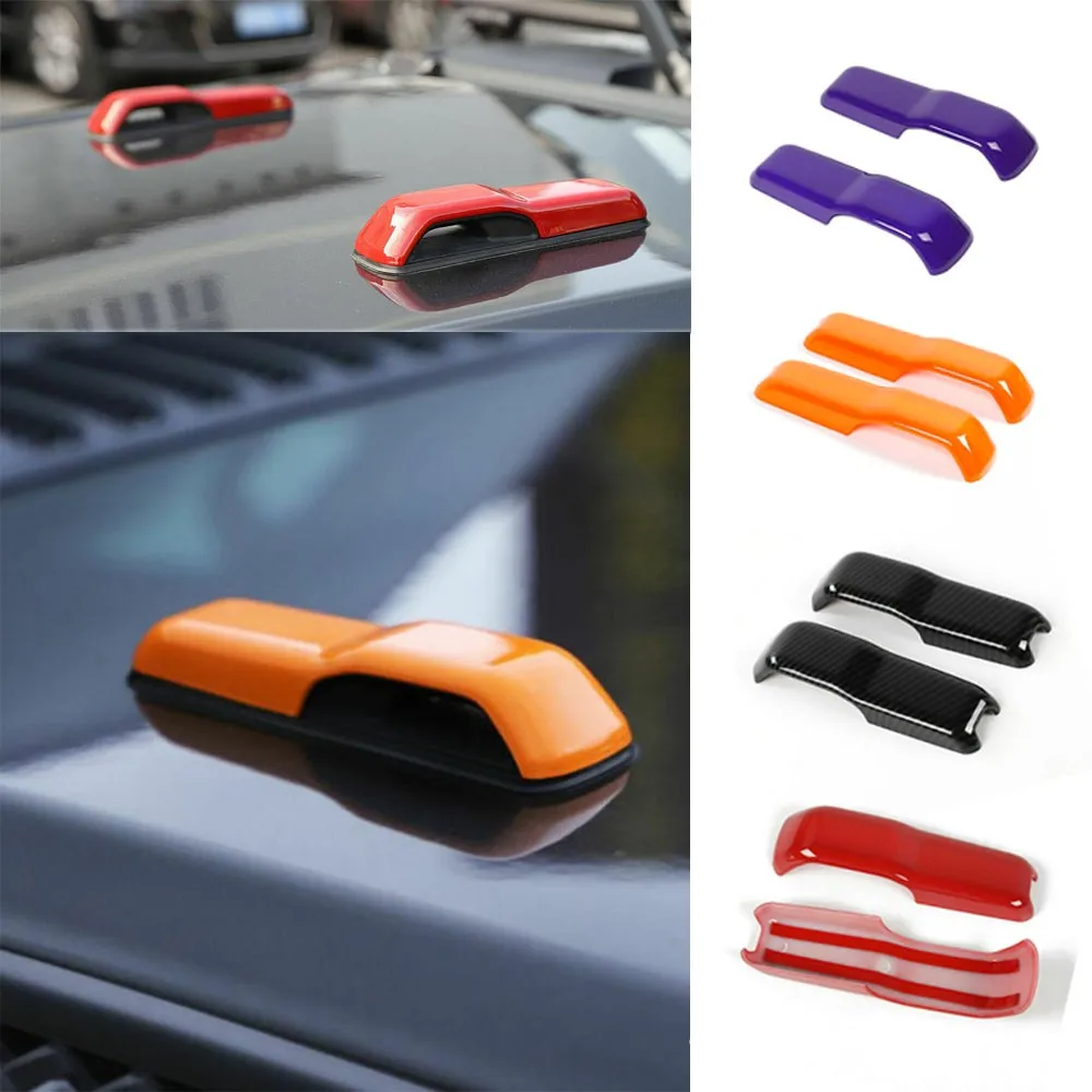 2pcs Engine Hood Hinge Cover Trim Exterior Accessories Hood Hinge Cover Decoration Stickers For 2018+ Jeep Wrangler JL JT
2pcs Engine Hood Hinge Cover Trim Exterior Accessories Hood Hinge Cover Decoration Stickers For 2018+ Jeep Wrangler JL JT