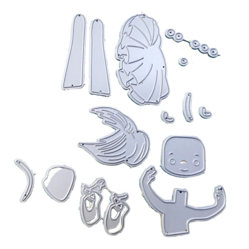 Dancing Girl Metal Cutting Dies Stencil DIY Scrapbooking Album Paper Card Template Mold Embossing Decoration
Dancing Girl Metal Cutting Dies Stencil DIY Scrapbooking Album Paper Card Template Mold Embossing Decoration