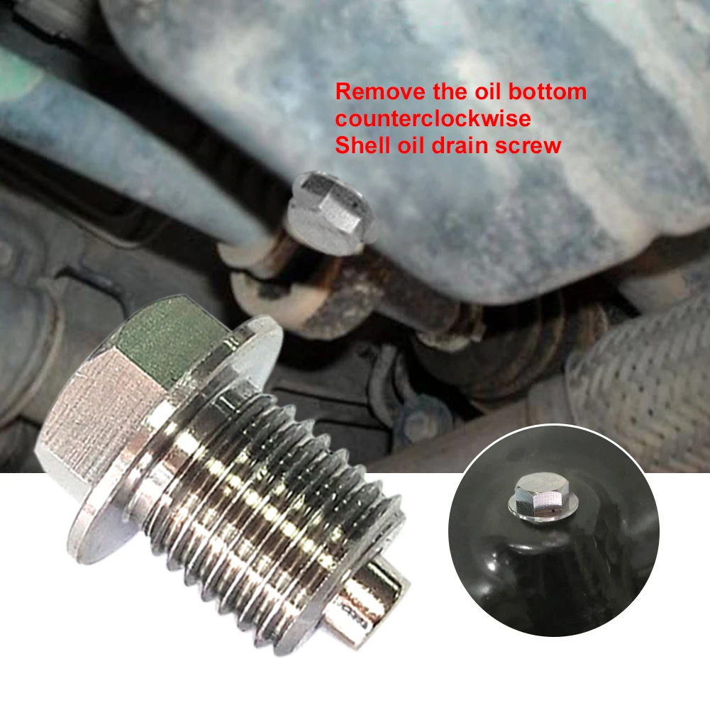 M14*1.5 Car Screw Cap Magnetic Oil Drain Plug Neo Magnets Oil Drain Sump Nut Drain Bolt Silver For Automotive Car Accessories
M14*1.5 Car Screw Cap Magnetic Oil Drain Plug Neo Magnets Oil Drain Sump Nut Drain Bolt Silver For Automotive Car Accessories