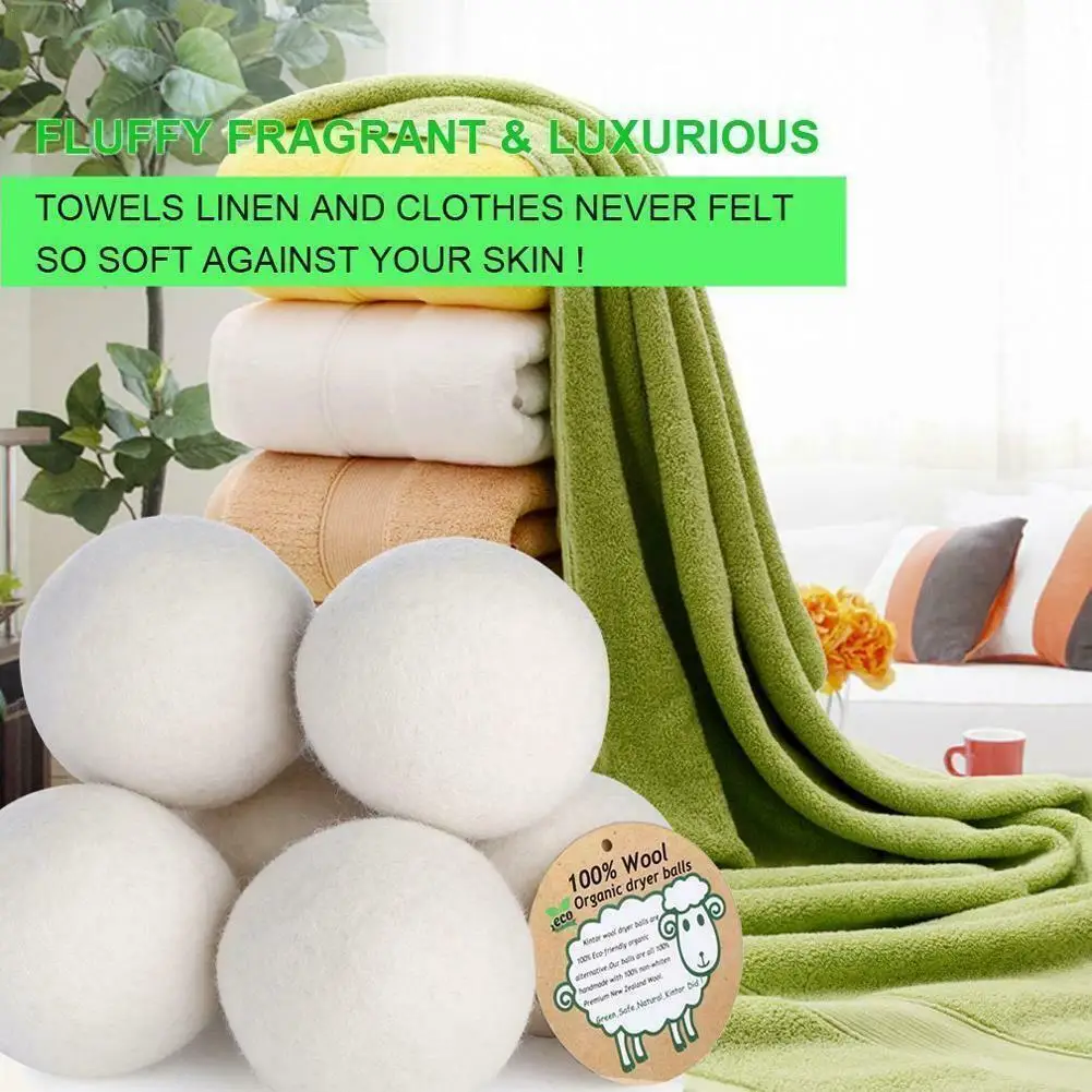 1pc 6cm Laundry Balls Reusable Wool Dryer Ball For Washing Ball Cleaning Clothes Laundry Dryer Softer Tumble Fabric L6C6
1pc 6cm Laundry Balls Reusable Wool Dryer Ball For Washing Ball Cleaning Clothes Laundry Dryer Softer Tumble Fabric L6C6