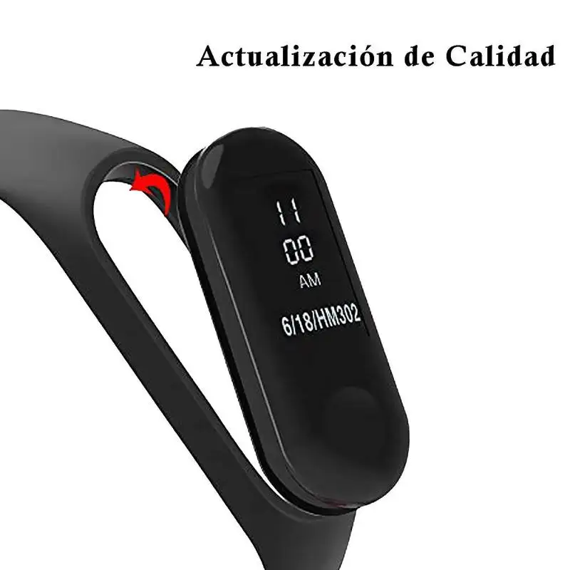ALLOYSEED Silicone Watchband Bracelet Strap For Xiaomi Mi Band 4 3 Replacement Wrist Strap For Miband 3 4 Wriststrap Accessories
ALLOYSEED Silicone Watchband Bracelet Strap For Xiaomi Mi Band 4 3 Replacement Wrist Strap For Miband 3 4 Wriststrap Accessories