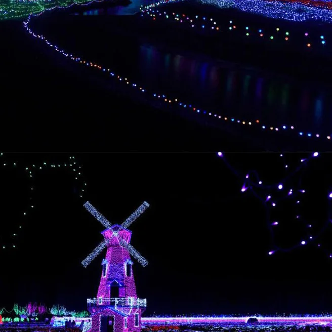 Led Lights 30 Meters 300 Lights Frosted Ball String Lights for Christmas Hotel Courtyard Decoration
Led Lights 30 Meters 300 Lights Frosted Ball String Lights for Christmas Hotel Courtyard Decoration