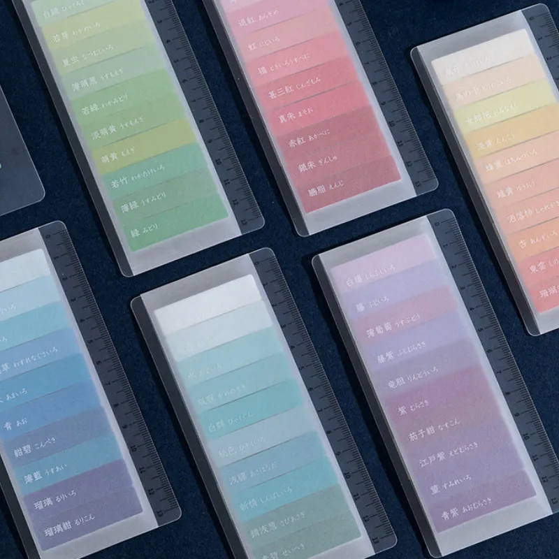 Mini Colorful Gentle Colors Index Sticker DIY N Times Sticky Notes 140*65mm Total 150 Sheets
Mini Colorful Gentle Colors Index Sticker DIY N Times Sticky Notes 140*65mm Total 150 Sheets