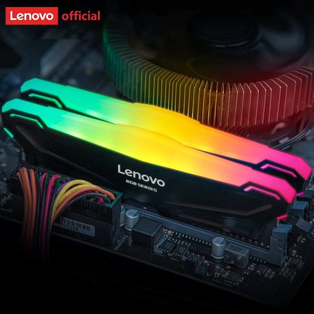 Оперативная память Lenovo DDR4 8 Гб 16 2666 3200 3600 RGB Память Dimm с радиатором XMP для ПК |