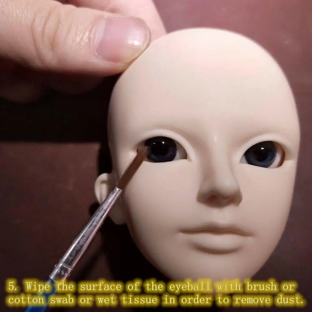 [Wamami] 6 мм 8 10 12 14 16 18 20 22 24 Голубые Стеклянные глазные глазки BJD кукла Dollfie Reborn Making Crafts
