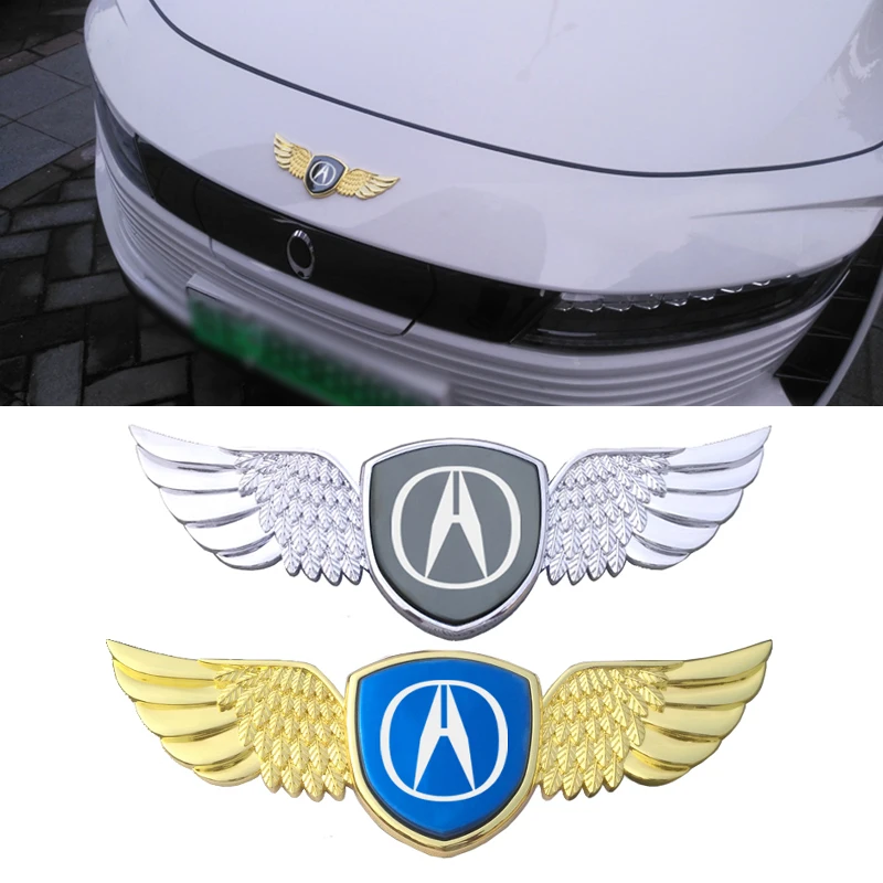 

Car Front Rear Trunk Badge Decal for Acura RDX NSX TL MDX TSX RSX RL Integra RLX ZDX TLX ILX Vigor CL EL CSX SLX Emblem Sticker