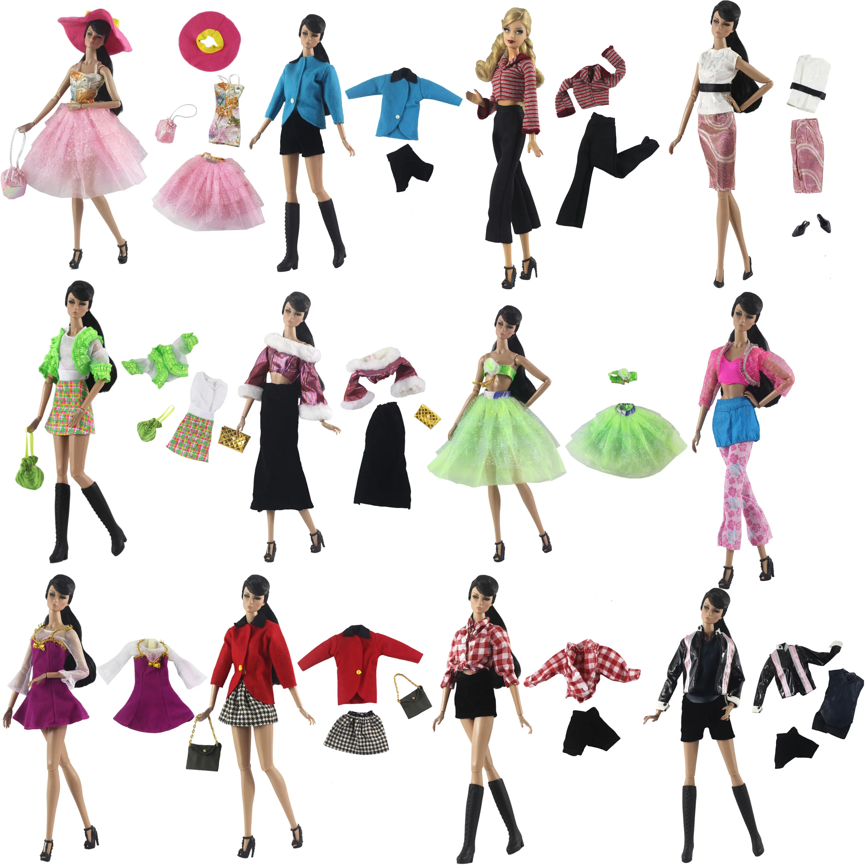 1 Set Doll Clothes 1:6 Scale Dress Outfit for 11.5 inch 30cm Doll Many Style for Choice Gifts for girls #3
1 Set Doll Clothes 1:6 Scale Dress Outfit for 11.5 inch 30cm Doll Many Style for Choice Gifts for girls #3