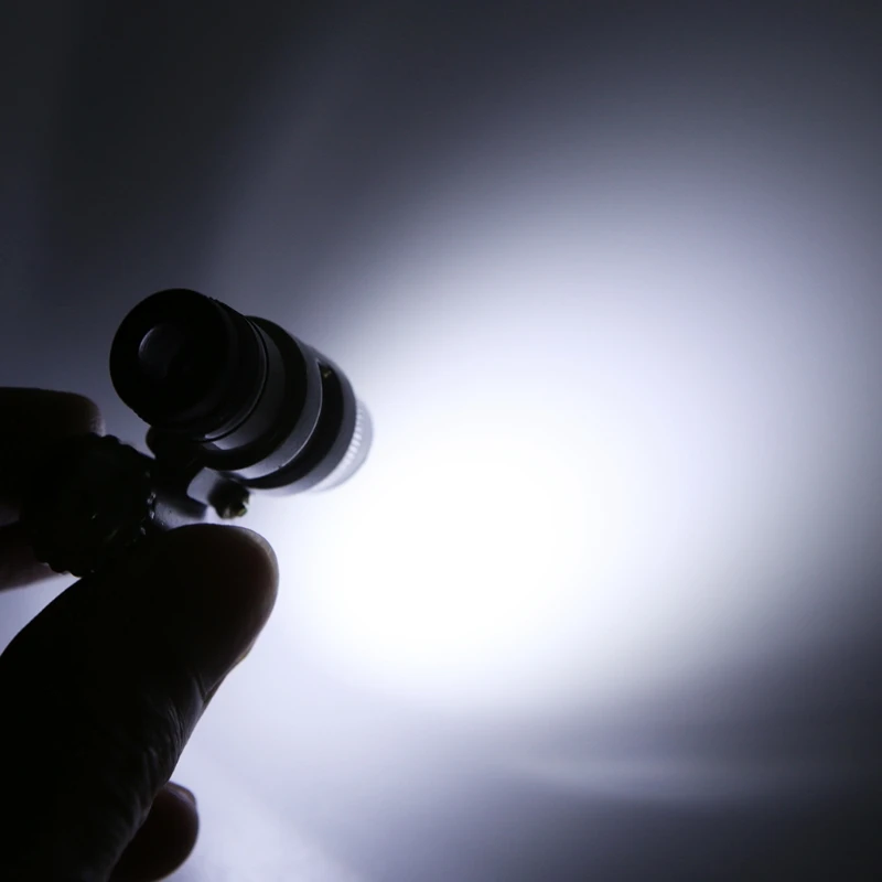 45X Jewelers Loupe Magnifier Mini Microscope Magnifying Pocket w/ LED Light C7AC
45X Jewelers Loupe Magnifier Mini Microscope Magnifying Pocket w/ LED Light C7AC