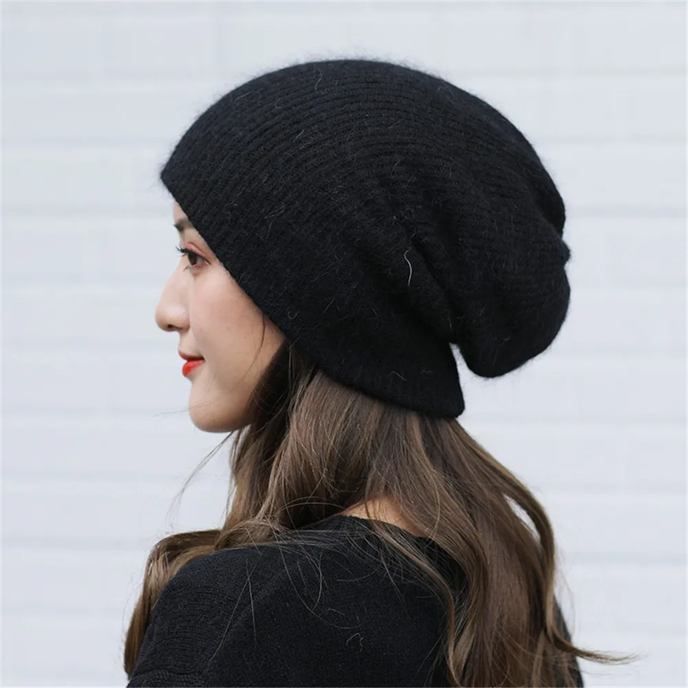 Winter Hats For Women Rabbit Fur Beanie Hat Female Knitted Skullies Beanies Solid Wool Soft Autumn Winter Cashmere Caps Bonnet
Winter Hats For Women Rabbit Fur Beanie Hat Female Knitted Skullies Beanies Solid Wool Soft Autumn Winter Cashmere Caps Bonnet