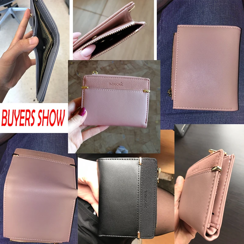 Women Wallets PU Leather Scrub Stitching Female Purse Hasp Solid Multi-Cards Holder Coin Short Wallets Slim Small Zipper Hasp
Women Wallets PU Leather Scrub Stitching Female Purse Hasp Solid Multi-Cards Holder Coin Short Wallets Slim Small Zipper Hasp