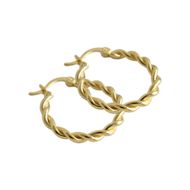 925 sterling silver earrings INS handmade sterling silver twist earrings twisted earrings earrings women's jewelry
925 sterling silver earrings INS handmade sterling silver twist earrings twisted earrings earrings women's jewelry