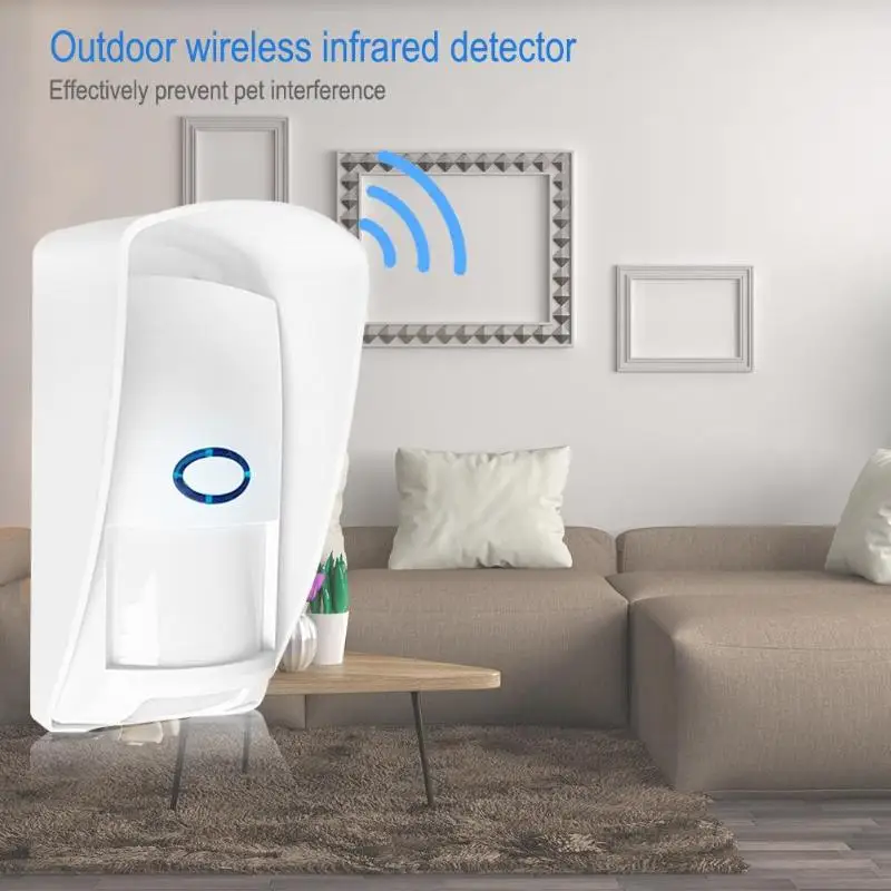 CT70 433Mhz Pet иммунный Открытый водонепроницаемый беспроводной PIR Датчик
