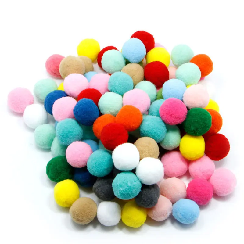 100 Pcs Min Soft Fluffy Pom Poms Mixed Pompoms Ball Assorted Crafts DIY Polypropylene Material Good for Scrapbooking Sewing
100 Pcs Min Soft Fluffy Pom Poms Mixed Pompoms Ball Assorted Crafts DIY Polypropylene Material Good for Scrapbooking Sewing