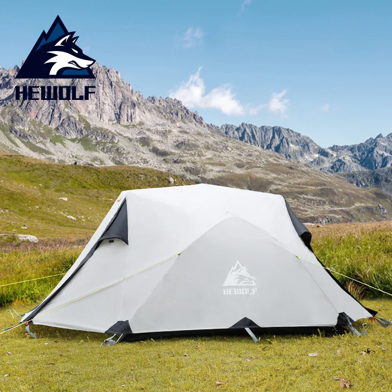 Hewolf 1589 Outdoor Ultralight Waterproof Double Person Tent Double Layer Hiking Tents Outdoor Camping Four Seasons Tent
Hewolf 1589 Outdoor Ultralight Waterproof Double Person Tent Double Layer Hiking Tents Outdoor Camping Four Seasons Tent