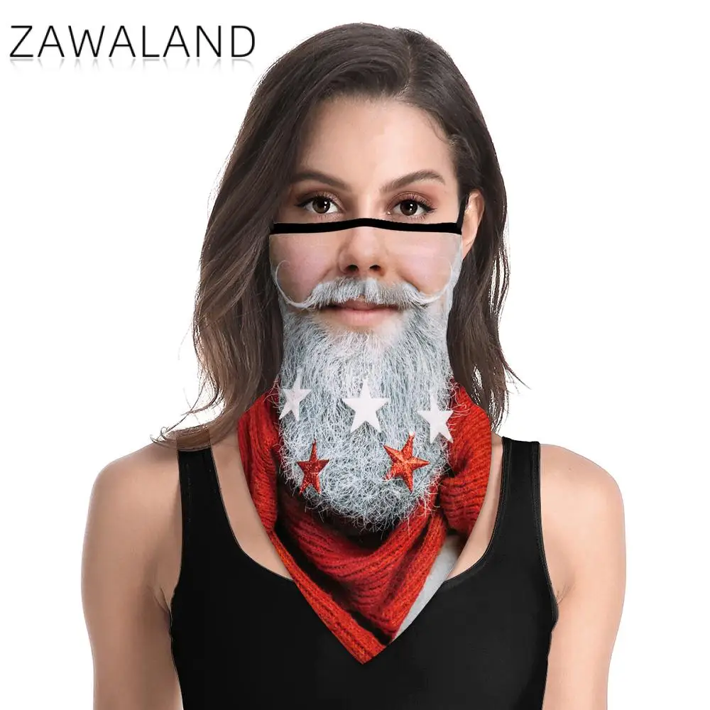 Zawaland Santa Beard Star Print Triangular Scarf Fashion Outdoor Christmas Party Breathable Reusable Neck Scarves Adult Bandana
Zawaland Santa Beard Star Print Triangular Scarf Fashion Outdoor Christmas Party Breathable Reusable Neck Scarves Adult Bandana