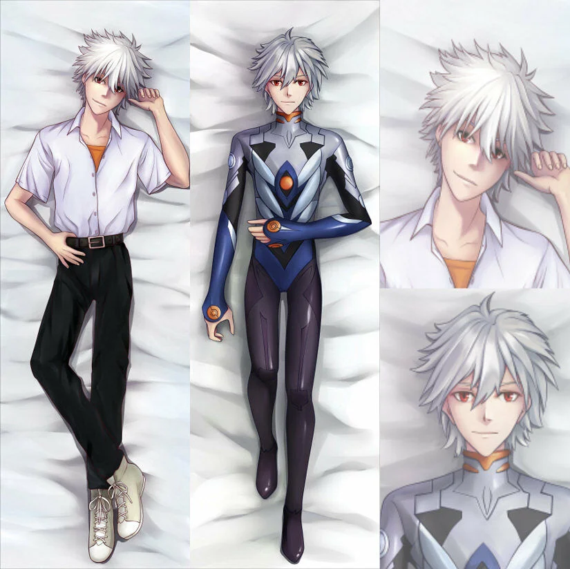 Details about Neon Genesis Evangelion: Kaworu Nagisa Dakimakura 50x150cm: pillowcase N414
Details about Neon Genesis Evangelion: Kaworu Nagisa Dakimakura 50x150cm: pillowcase N414
