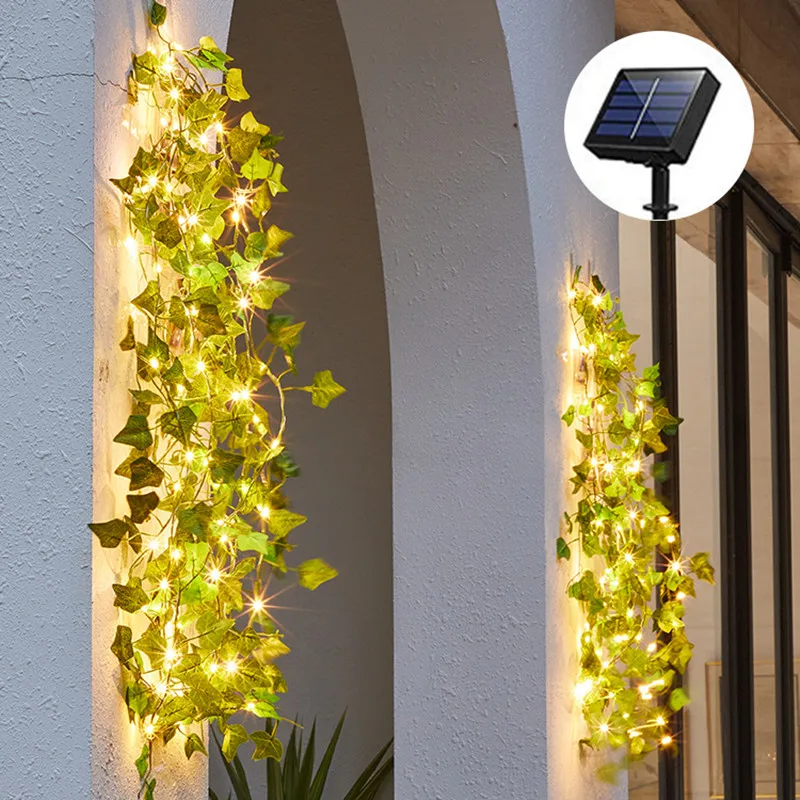 Solar Lights Maple Leaf Fairy Lights 10m100LED /5M 50LED Waterproof Outdoor Garland Solar Lights Christmas for Garden Decoration
Solar Lights Maple Leaf Fairy Lights 10m100LED /5M 50LED Waterproof Outdoor Garland Solar Lights Christmas for Garden Decoration