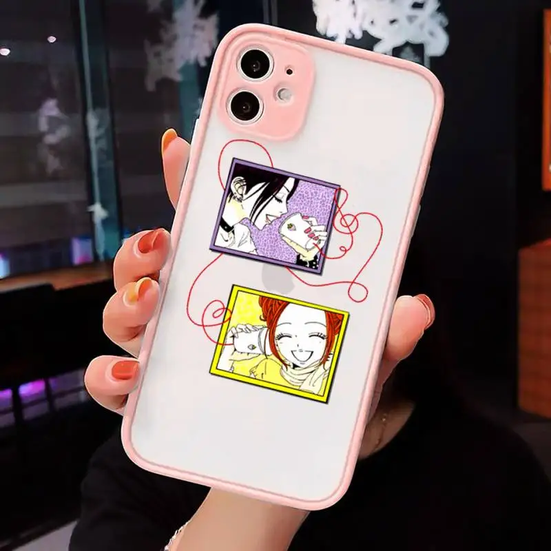 Oosaki nana Phone Case Pink matte transparent For iPhone 7 8 x xs xr 11 12 pro plus max mini Clear Funda
Oosaki nana Phone Case Pink matte transparent For iPhone 7 8 x xs xr 11 12 pro plus max mini Clear Funda