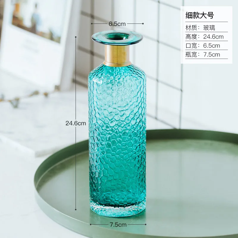 Nordic Minimalist Glass Vase Decoration Home Decor Modern Large Transparent Vase Table Living Room Decoration Household Gifts 
Nordic Minimalist Glass Vase Decoration Home Decor Modern Large Transparent Vase Table Living Room Decoration Household Gifts