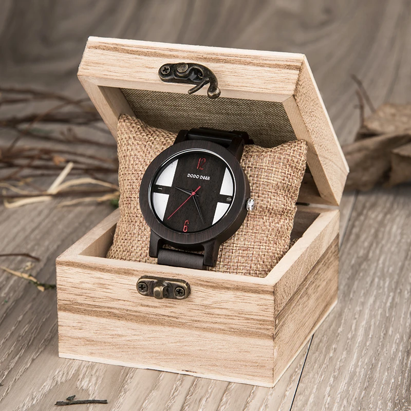 DODO DEER Handmade Original Wood Wristwatches Custom High Quality Wooden Strap Men Watch Wholesale Gift Box Dropshipping
DODO DEER Handmade Original Wood Wristwatches Custom High Quality Wooden Strap Men Watch Wholesale Gift Box Dropshipping