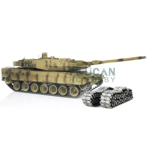 US Stock HengLong 1/16 Yellow 6.0 Upgrade Leopard2 A6 RC Tank 3889 Infrared Combat Tracks W/ Metal Linkage
US Stock HengLong 1/16 Yellow 6.0 Upgrade Leopard2 A6 RC Tank 3889 Infrared Combat Tracks W/ Metal Linkage