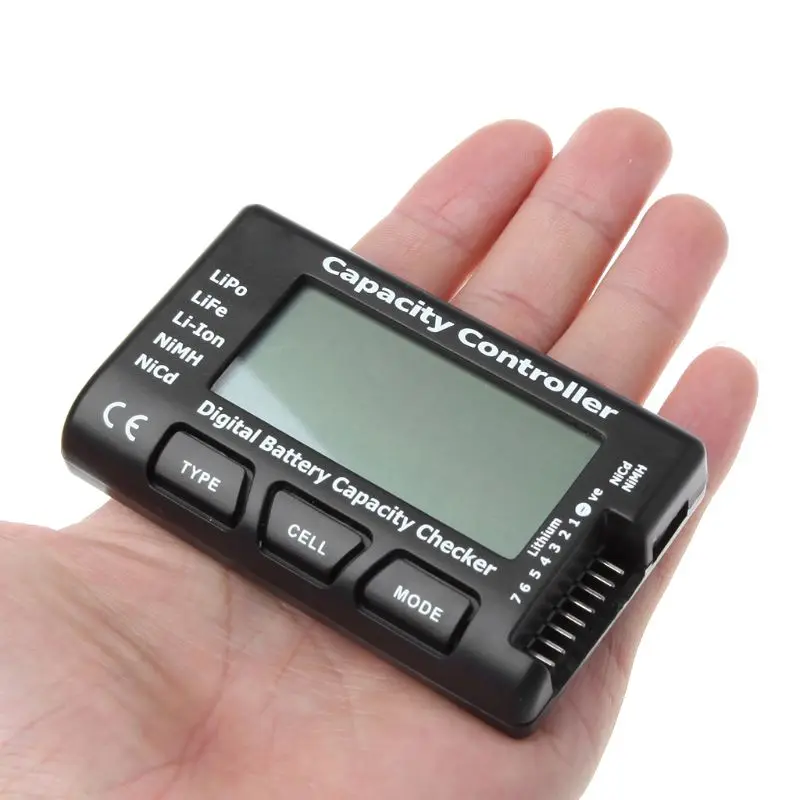 RC CellMeter-7 цифровой аккумулятор ёмкость проверки для Nicd NiMH LiPo LiFe li-ion | Инструменты