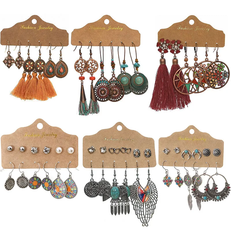Earrings Set Bohemian Ethnic Flowers Jewelry Women Earrings Gemstone Vintage Unusual Aesthetic Earrings Jewelry Hanging Dangle
Earrings Set Bohemian Ethnic Flowers Jewelry Women Earrings Gemstone Vintage Unusual Aesthetic Earrings Jewelry Hanging Dangle