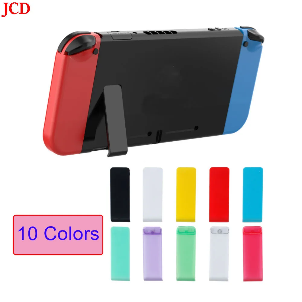

JCD 1pcs Repair Replacement Parts Host Back Shell Kickstand Bracket Kit Back Cover Support Tripod For Nintend Switch NS Console