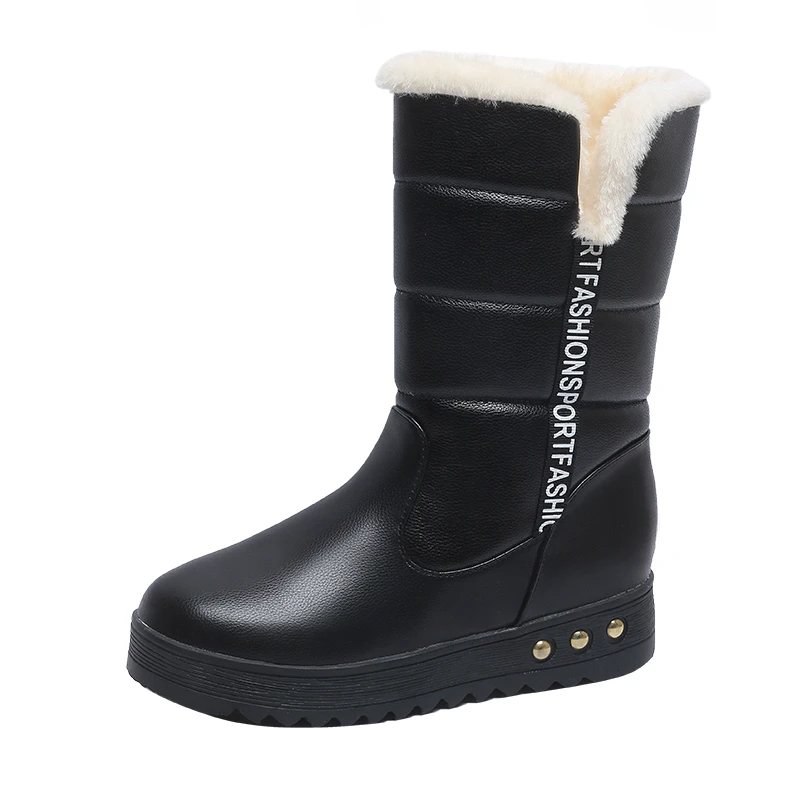 2021 New Women's Snow Boots Mid Warm Shoes Winter Tide Thick Bottom Plus Velvet Women Boots Waterproof Non-slip Cotton Shoes
2021 New Women's Snow Boots Mid Warm Shoes Winter Tide Thick Bottom Plus Velvet Women Boots Waterproof Non-slip Cotton Shoes