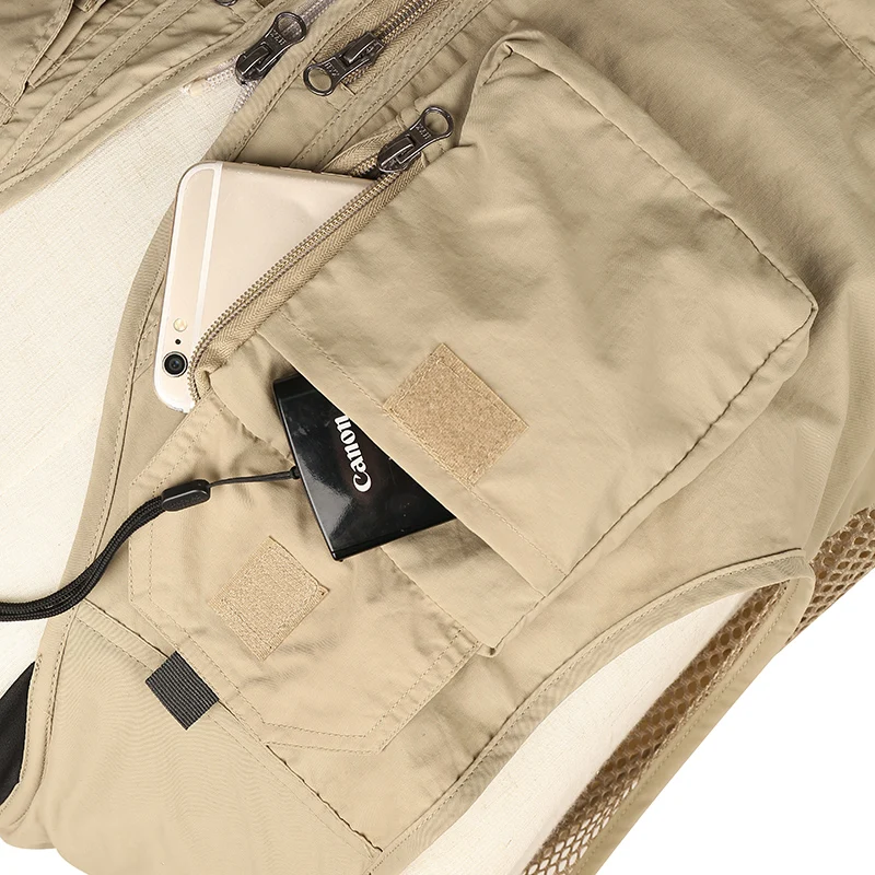 Utility Fishing Vest for Men Multi-Pockets Outdoors Travel Photography Waistcoat 
Utility Fishing Vest for Men Multi-Pockets Outdoors Travel Photography Waistcoat