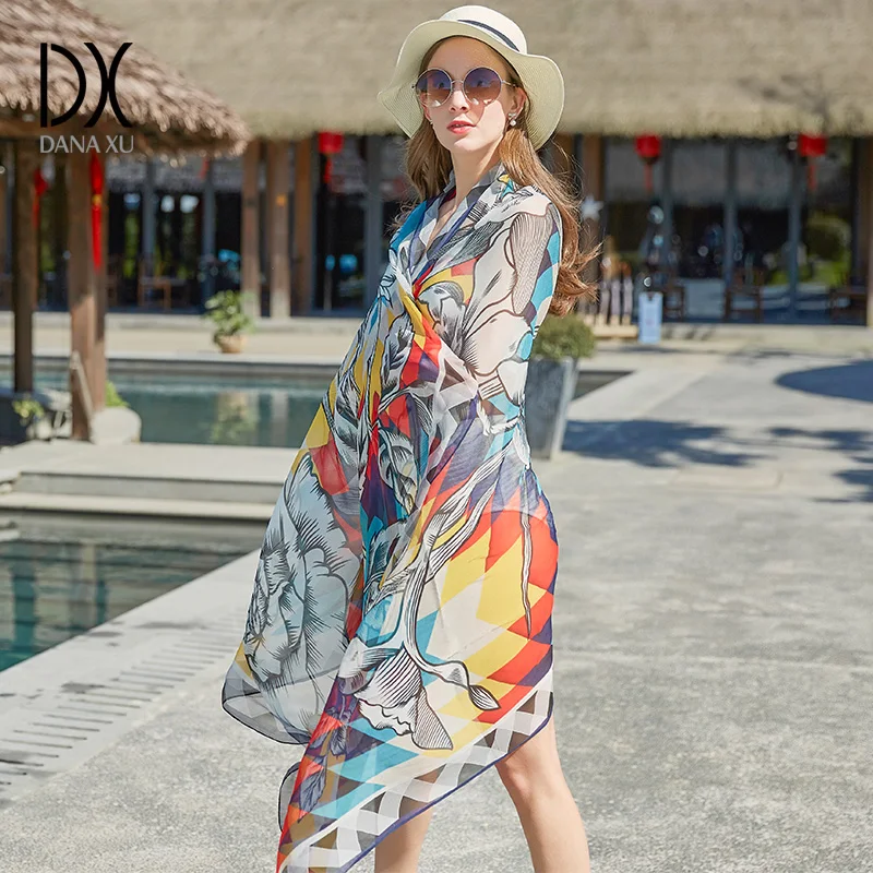 Hijab Women Chiffon Silk Scarves Brand Luxury New Sunscreen Head Scarf Beach Long Scarf Face Shield Bandana Shawls and Wraps
Hijab Women Chiffon Silk Scarves Brand Luxury New Sunscreen Head Scarf Beach Long Scarf Face Shield Bandana Shawls and Wraps