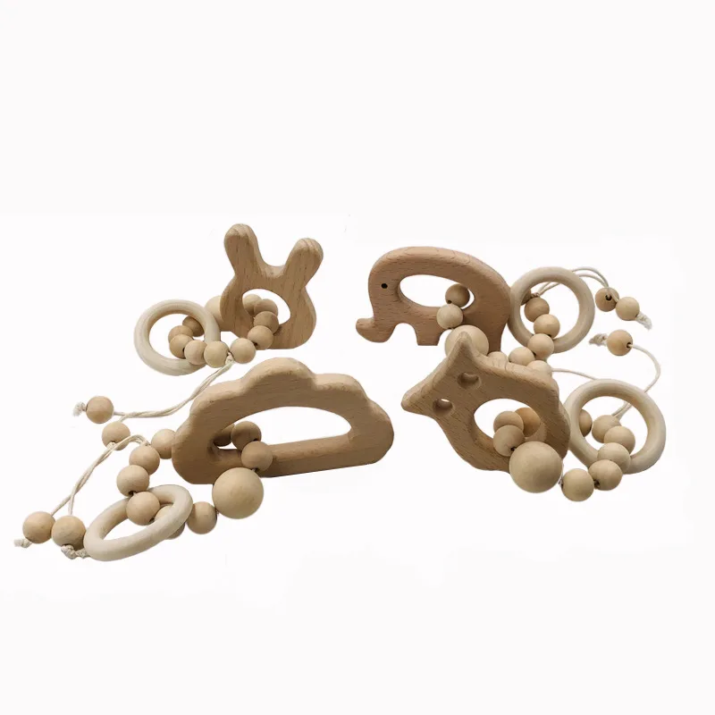 1PC Newborn Baby Girl Boy Shower Gift Infant Pacifier Clips Ring Beech Wooden Rabbit Teether Bracelet Rattle Teething C2342H
1PC Newborn Baby Girl Boy Shower Gift Infant Pacifier Clips Ring Beech Wooden Rabbit Teether Bracelet Rattle Teething C2342H