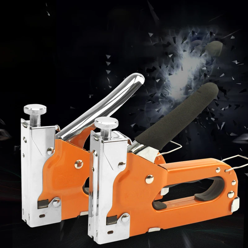 3 In 1 Manual Nail Stapler Gun With 600pcs Nails For Furniture Upholstery Furniture Staple Gun Household Hand Tool
3 In 1 Manual Nail Stapler Gun With 600pcs Nails For Furniture Upholstery Furniture Staple Gun Household Hand Tool