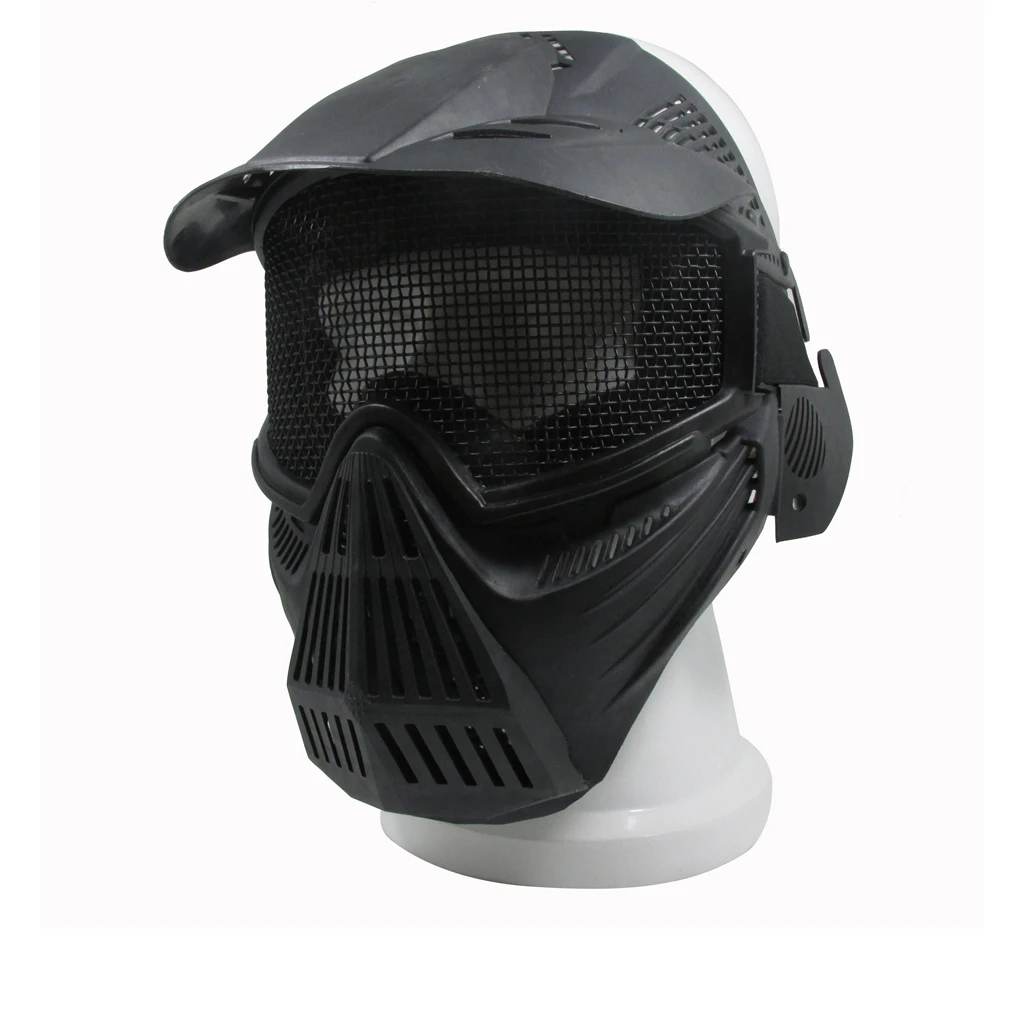 Outdoor Full Face Metal Mesh Protection Mask Paintball CS Game Adjustable Optional Camouflage Color .
Outdoor Full Face Metal Mesh Protection Mask Paintball CS Game Adjustable Optional Camouflage Color .