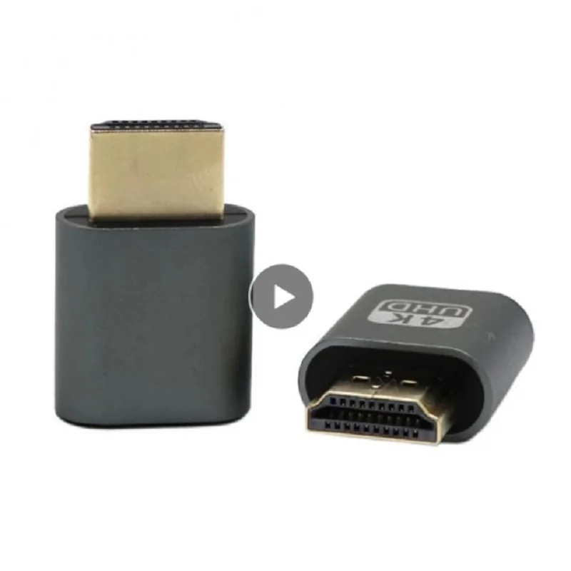 New Virtual Display Adapter DP Display Port Dummy Plug 4K Headless Ghost Emulator Connector EDID 1920*1080 60Hz For PC Computer
New Virtual Display Adapter DP Display Port Dummy Plug 4K Headless Ghost Emulator Connector EDID 1920*1080 60Hz For PC Computer