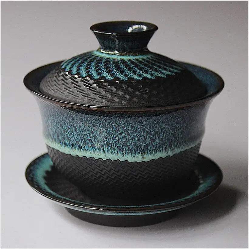 Керамическая чайная чашка ручной работы Tureen, китайский Ретро чайный набор, аксессуары, чашка Master, посуда для напитков 180 мл, украшение для го... 
Керамическая чайная чашка ручной работы Tureen, китайский Ретро чайный набор, аксессуары, чашка Master, посуда для напитков 180 мл, украшение для го...