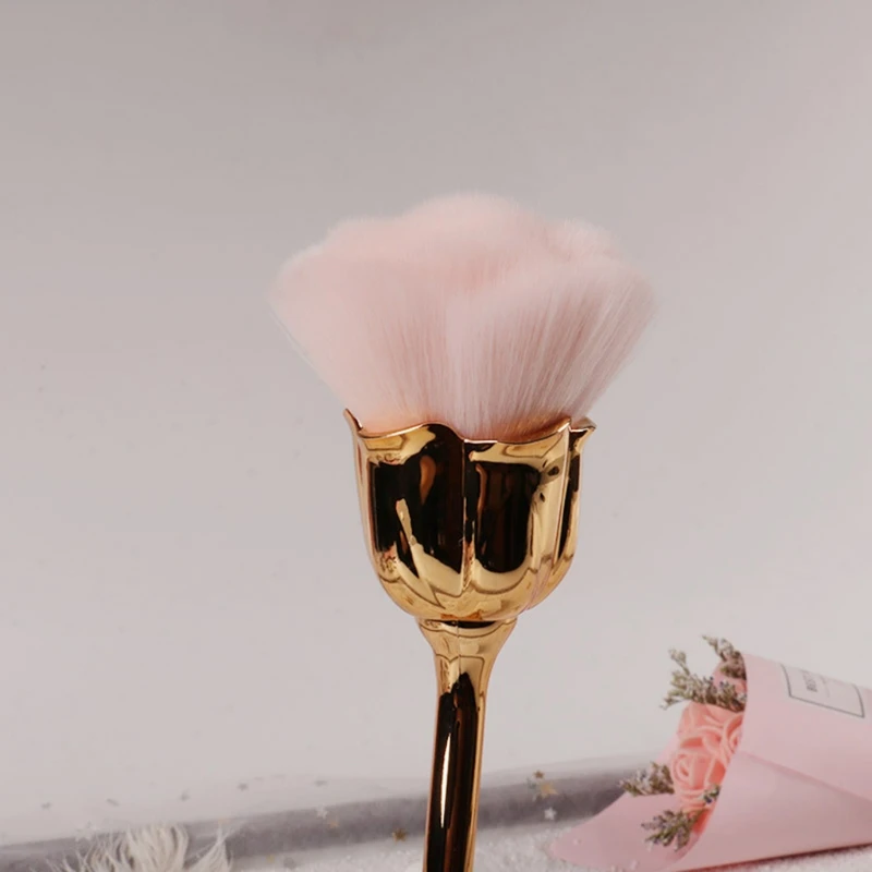 Rose Flower Foundation Makeup Brush Blush Extra Large Face Powder Blush Cosmetic Tool Nail Art Dust Remover For Daily
Rose Flower Foundation Makeup Brush Blush Extra Large Face Powder Blush Cosmetic Tool Nail Art Dust Remover For Daily