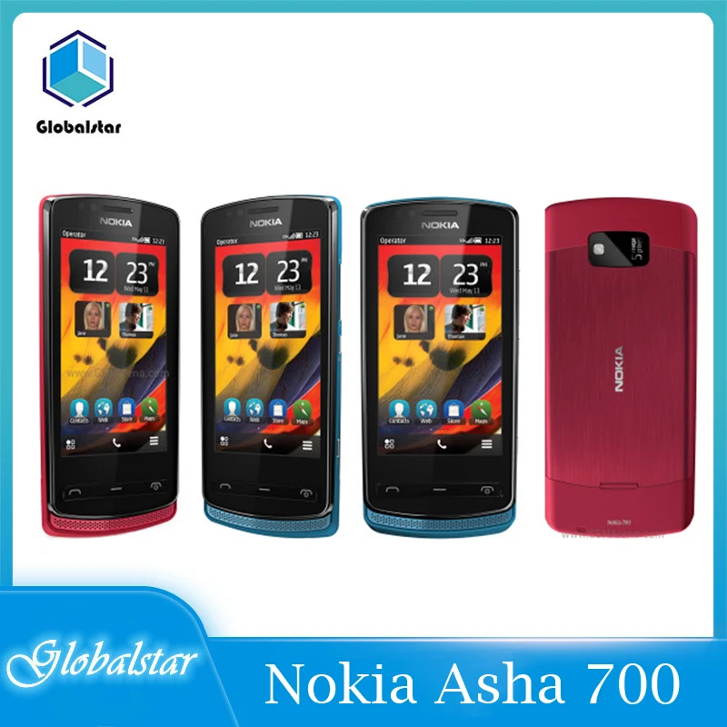 

Восстановленный Nokia 700 N700-оригинальные разблокированные мобильные телефоны 3,2 '5.0MP телефон WIFI GPS 512RAM + 1 Гб ROM Бесплатная доставка