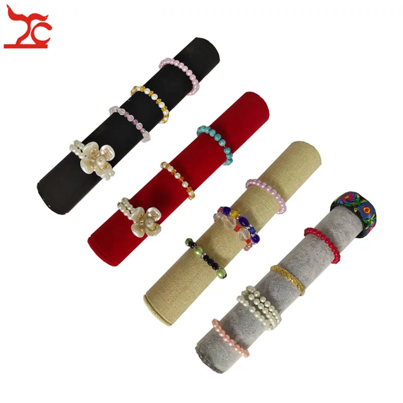 High Quality Velvet Bracelet Hair Accessory Storage Rack Linen Watch Chain Bracelet Bead Necklace Jewelry Organizer Bar Stand
High Quality Velvet Bracelet Hair Accessory Storage Rack Linen Watch Chain Bracelet Bead Necklace Jewelry Organizer Bar Stand