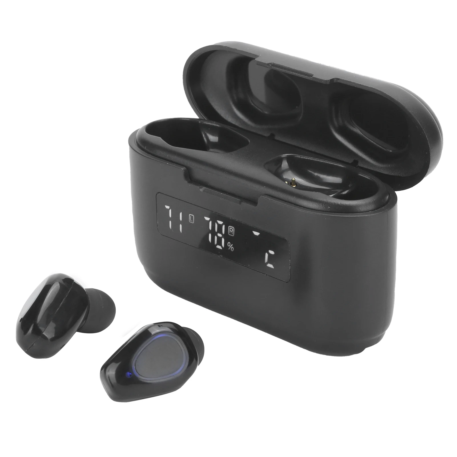 Touch Button G40 Bluetooth 5.1 True Wireless Earphones With LED Power Display Touch Control Magnetic EarbudsWhite
Touch Button G40 Bluetooth 5.1 True Wireless Earphones With LED Power Display Touch Control Magnetic EarbudsWhite