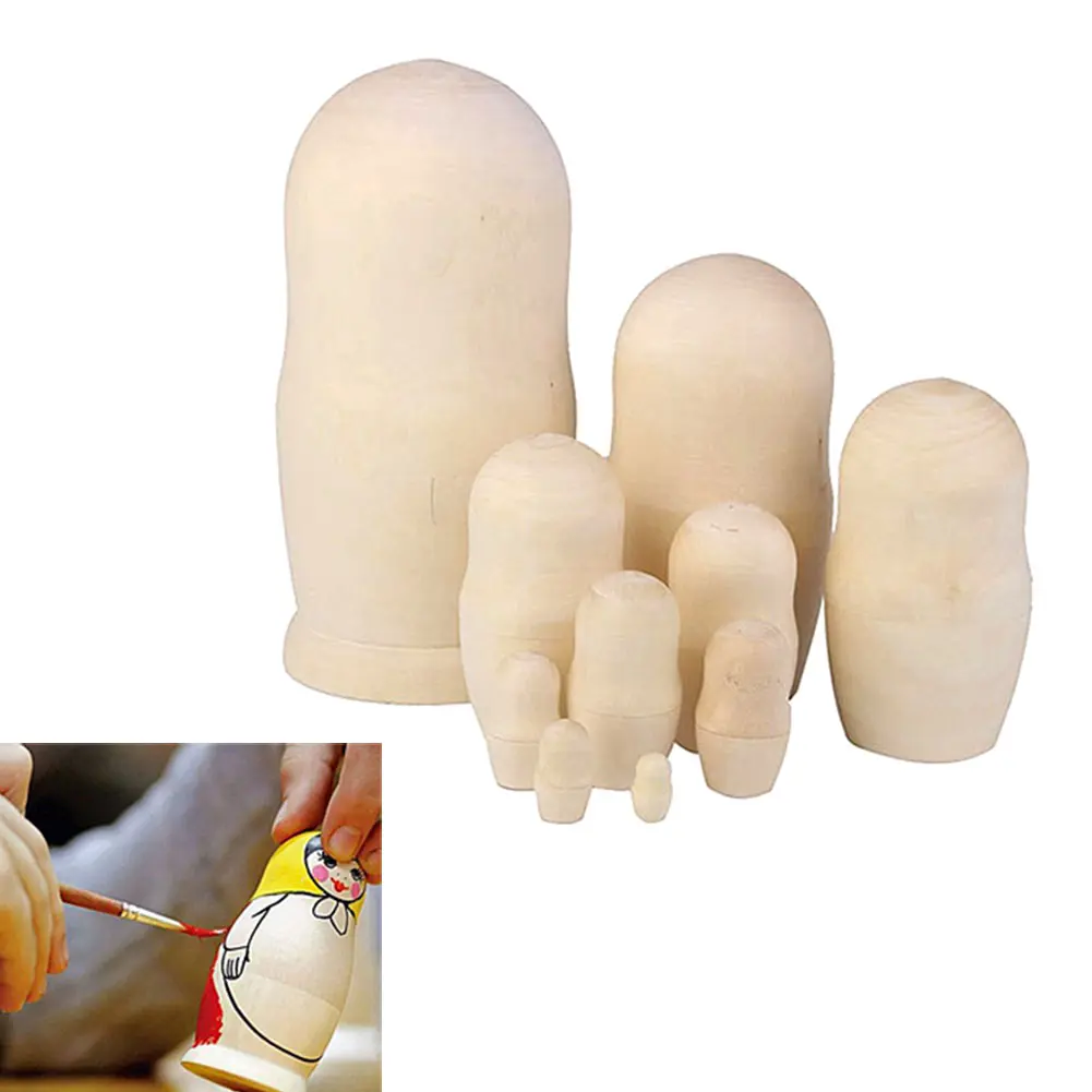 10 шт./компл. DIY Ручная Краска неокрашенные деревянные Неокрашенные Пустые эмбрионы русские куклы матрешка Детские художественные подарочны...
10 шт./компл. DIY Ручная Краска неокрашенные деревянные Неокрашенные Пустые эмбрионы русские куклы матрешка Детские художественные подарочны...
